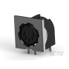 TE Connectivity 5 Pole Right Angle DIN Connector, Female, Through Hole, Shielded, 7.5A, 250V AC, Keyed, 5212044-1