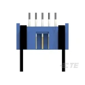 TE Connectivity AMP-LATCH Series Straight Through Hole PCB Header, 10 Contacts, 2 Row, 2.54 mm Pitch 2-1761713-3