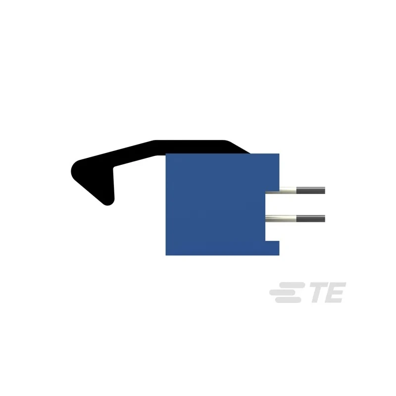 TE Connectivity AMP-LATCH Series Straight Through Hole PCB Header, 10 Contacts, 2 Row, 2.54 mm Pitch 2-1761713-3