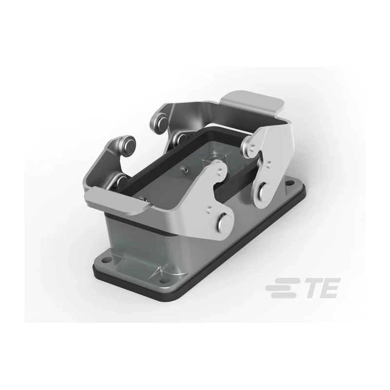 TE Connectivity HDC Range Heavy Duty Power Connector Housing Panel Mount Die Cast Aluminium IP65 T1410101000-000