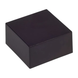RS PRO ABS Enclosure Black Lid, IP52 Protection, 41.8 x 41.8 x 21.5 mm, Model 