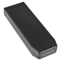RS PRO ABS Enclosure, IP54, IK07, Black Lid, 149 mm Length, 50.5 mm Width, 24.1 mm Height 192-0762