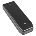 RS PRO ABS Enclosure, IP54, IK07, Black Lid, 149 mm Length, 50.5 mm Width, 24.1 mm Height 192-0762