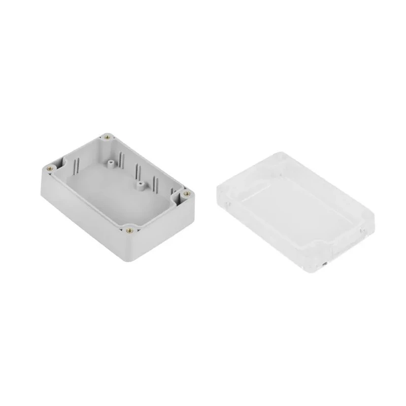 RS PRO Polycarbonate ABS Electrical Enclosure with Transparent Lid, IP68, IK07, 105x70x40mm IP68