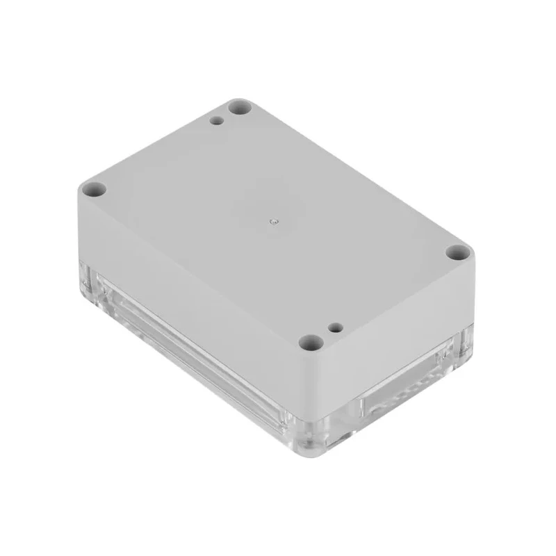 RS PRO Polycarbonate ABS Electrical Enclosure with Transparent Lid, IP68, IK07, 105x70x40mm IP68