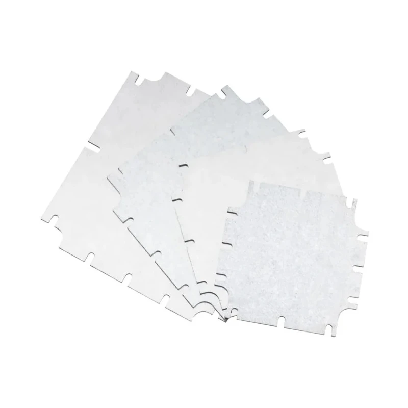 RS PRO Galvanised Steel Mounting Plate 211.05mm Width 161mm Length 2mm Thickness, for 1862263/1862264 Hermetic 192-0737