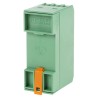 Phoenix Contact EMG Series Electronic Housing, Polycarbonate, 47.5 mm Height, 75 mm Length, 30 mm Width, Green, DIN 2947860