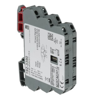 RS PRO LCIS-WP-WAA Series Signal Conditioner, Current/Voltage Input & Output, 24V AC/DC – 240V AC/DC, DIN Rail 192-3390