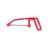 RS PRO Insulated Mini Hacksaw 150 mm Blade Length, 24 TPI, Carbon Steel, Electrical Safety 1000V, Model 192-3673