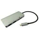 RS PRO 2 Port USB 3.0 Hub USB Powered, Type C Card Reader, 150mm Cable, 192-4704