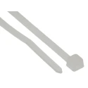 HellermannTyton Non-Releasable Cable Tie, 205 mm x 2.5 mm, Polyamide 66, Natural, T18L Series 111-02119 T18L-PA66-NA