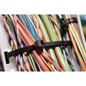 HellermannTyton Non-Releasable Cable Tie, 205 mm x 2.5 mm, Polyamide 66, Natural, T18L Series 111-02119 T18L-PA66-NA