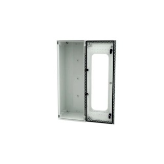 RS PRO Fibreglass Reinforced Polyester Wall Box, IP66 Transparent Door, 800 x 300 x 230 mm 192-7128