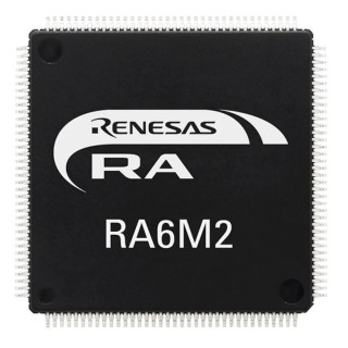 Renesas Electronics RA6M2 32-bit ARM Cortex-M4 Microcontroller 120MHz, 512kB Flash, 384kB SRAM, 100-Pin LQFP 