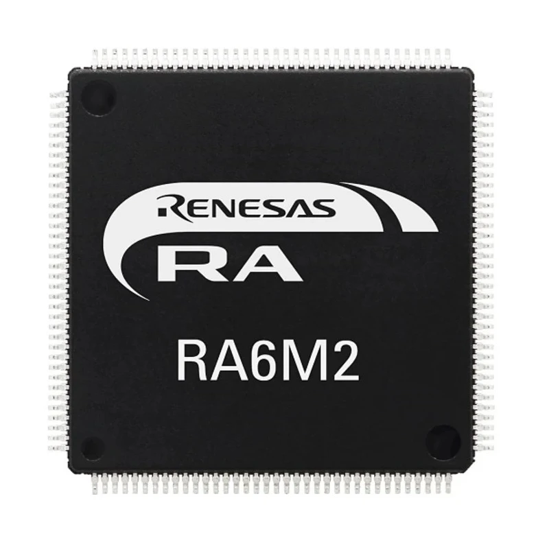 Renesas Electronics RA6M2 32-bit ARM Cortex-M4 Microcontroller 120MHz, 512kB Flash, 384kB SRAM, 100-Pin LQFP 