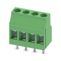 Phoenix Contact MKDS 3/4 Series Straight PCB Terminal Block, 4 Contacts, 5 mm Pitch, 1 Row, 24A, 400V 1711042