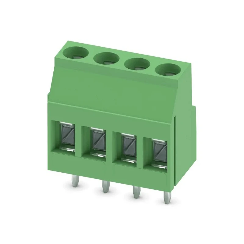 Phoenix Contact MKDS 3/4 Series Straight PCB Terminal Block, 4 Contacts, 5 mm Pitch, 1 Row, 24A, 400V 1711042