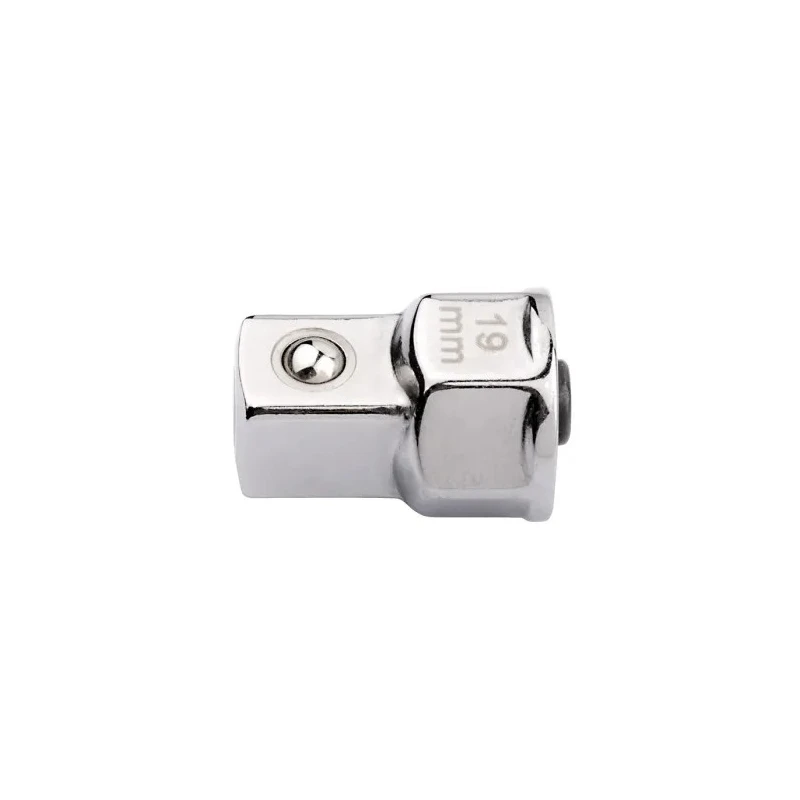 RS PRO 1/2 in Square Adapter Alloy Steel Mirror Chrome, 28.5mm Overall Length 192-3717