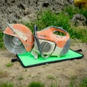 Ecospill Ltd Polyvinyl Chloride Oil Catcher Matt, Spill Control, 440mm x 625mm V3804462