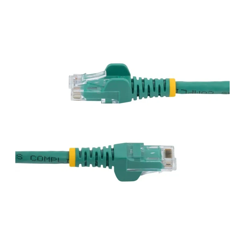 StarTech.com Cat6 Ethernet Cable, Green, 1m, Snagless PVC, Unshielded, Stranded Copper, RJ45, 