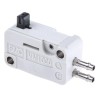 SMC Basic Pneumatic Manual Control Valve 3/2, , 0.8 MPa, 49.03 NL/min, PBT Body, 2.5 mm Thread, Side Port, VM1000