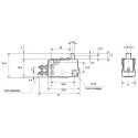SMC Basic Pneumatic Manual Control Valve 3/2, , 0.8 MPa, 49.03 NL/min, PBT Body, 2.5 mm Thread, Side Port, VM1000