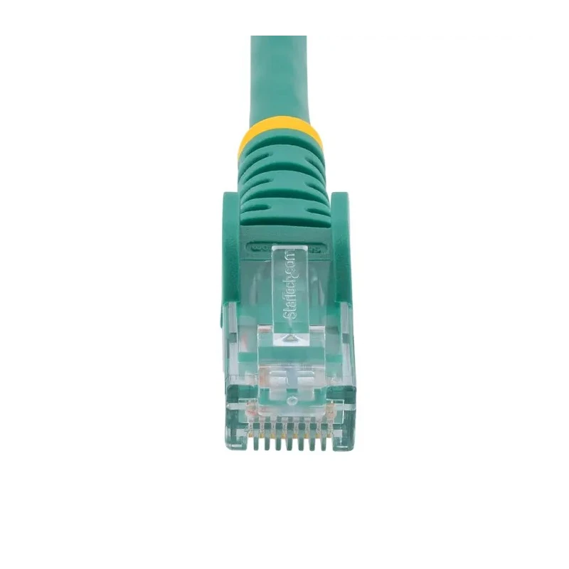 StarTech.com Cat6 Ethernet Patch Cable, 0.5m, 4 Core, Unshielded, Snagless, Green PVC, 