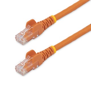 StarTech.com Cat6 Ethernet Cable, 7m, Orange, Unshielded, Snagless PVC, Stranded Copper, RJ45 Connectors N6PATC7MOR