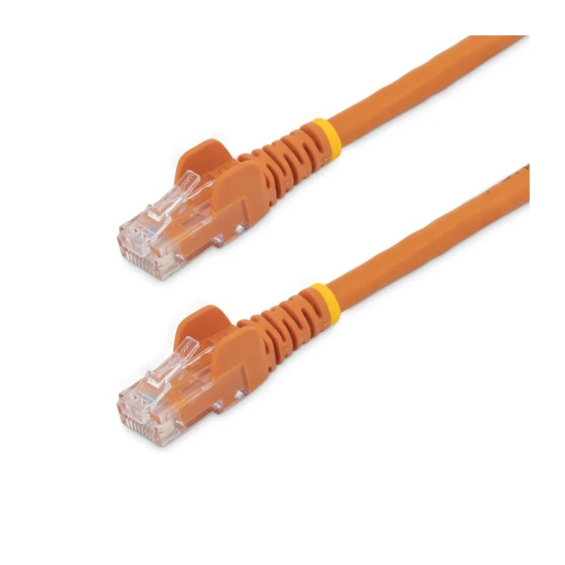 StarTech.com Cat6 Ethernet Cable, 7m, Orange, Unshielded, Snagless PVC, Stranded Copper, RJ45 Connectors N6PATC7MOR