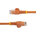 StarTech.com Cat6 Ethernet Cable, 7m, Orange, Unshielded, Snagless PVC, Stranded Copper, RJ45 Connectors N6PATC7MOR