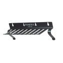 Pomona Test Lead Rack, Steel Body, Black, 10 Slots, 8.13 mm Cable Diameter, 279.4 mm Length 4408/POM