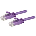 StarTech.com Cat6 Ethernet Cable Purple Unshielded Snagless 5m PVC Stranded Copper N6PATC5MPL