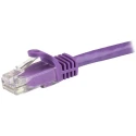 StarTech.com Cat6 Ethernet Cable Purple Unshielded Snagless 5m PVC Stranded Copper N6PATC5MPL
