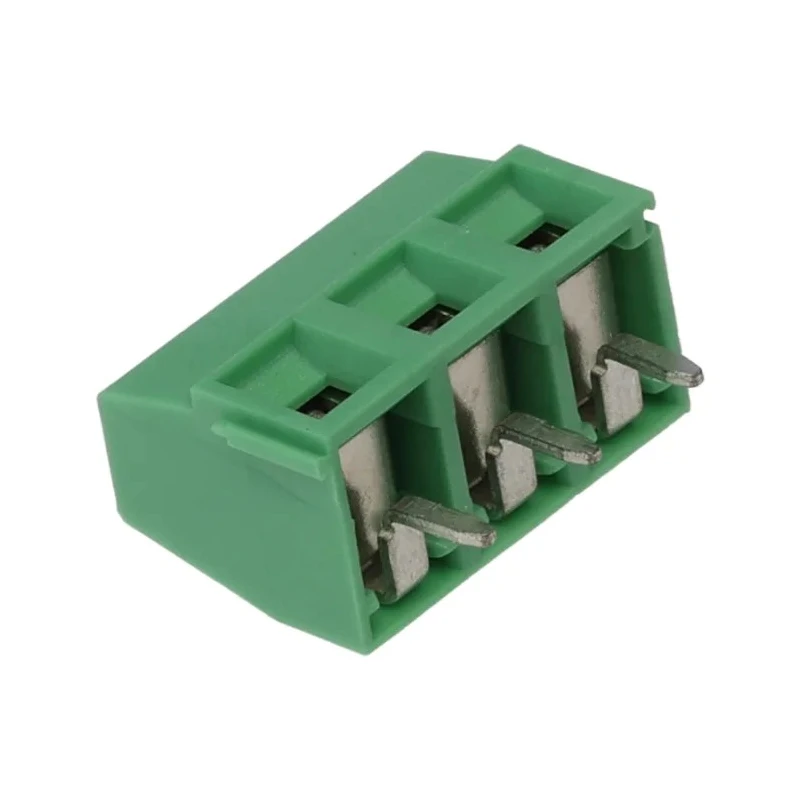 Phoenix Contact MKDSN 1.5/3-5.08 Series PCB Terminal Block, 3 Contacts, 5.08 mm Pitch, 13.5A, Straight Wave 1729131