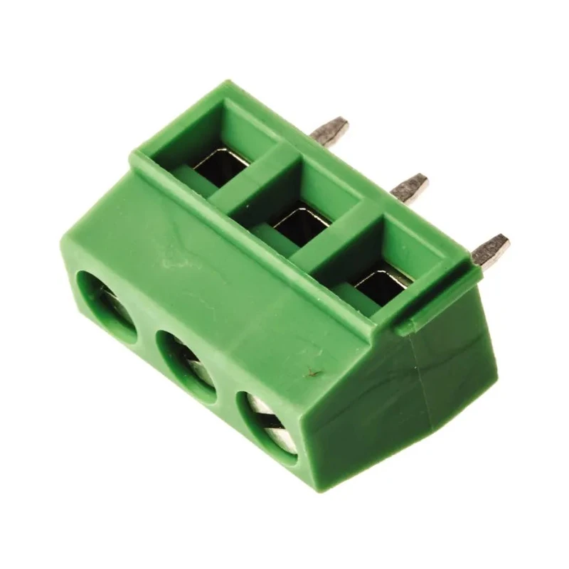 Phoenix Contact MKDSN 1.5/3-5.08 Series PCB Terminal Block, 3 Contacts, 5.08 mm Pitch, 13.5A, Straight Wave 1729131