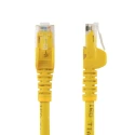 StarTech.com Cat6 Ethernet Cable, 10 m, 4 Core, Stranded, Unshielded, Snagless PVC, Yellow N6PATC10MYL