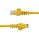 StarTech.com Cat6 Ethernet Cable, 10 m, 4 Core, Stranded, Unshielded, Snagless PVC, Yellow N6PATC10MYL