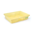 Ecospill Ltd Polyethylene Spill Tray 40 L Absorbent Capacity, Yellow, 800x600 mm, R3340805