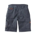Parade BORA Grey Polyester Cotton Work Shorts, 46 in Waist Size, 7 Pockets, Model 17BORA**1453T46