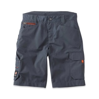 Parade BORA Grey Polyester Cotton Work Shorts, 46 in Waist Size, 7 Pockets, Model 17BORA**1453T46