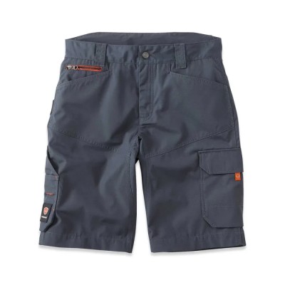 Parade BORA Grey Polyester Cotton Work Shorts, 46 in Waist Size, 7 Pockets, Model 17BORA**1453T46