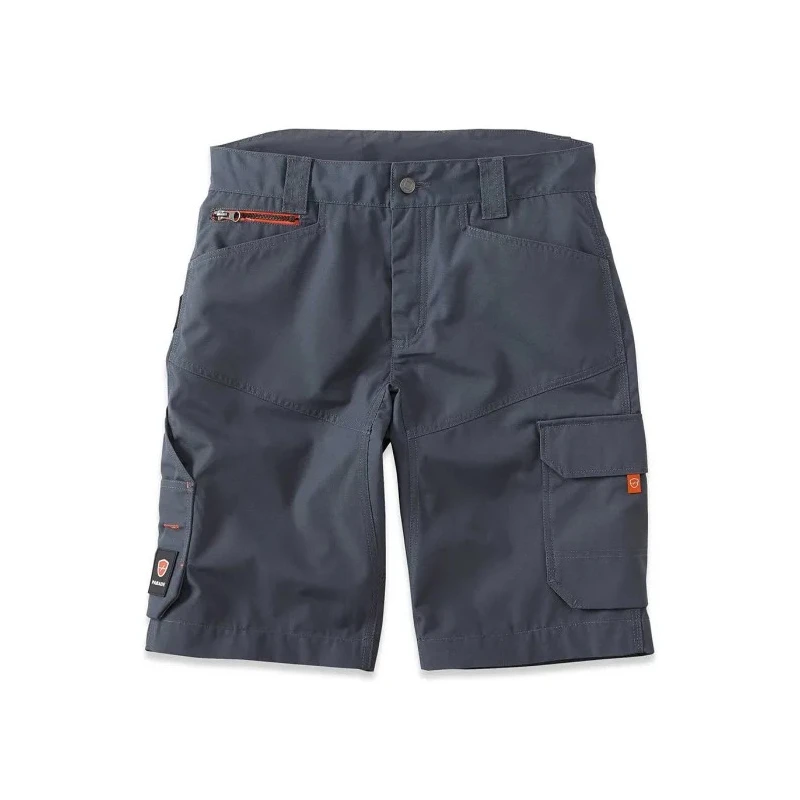 Parade BORA Grey Polyester Cotton Work Shorts, 46 in Waist Size, 7 Pockets, Model 17BORA**1453T46