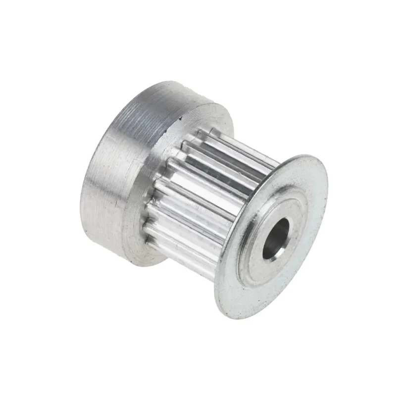 RS PRO Aluminium Timing Belt Pulley, 6 mm Belt Width, 2.5 mm Pitch, 16 Teeth, Flanged, Pilot Bore 4 mm 16T2.5/16.2