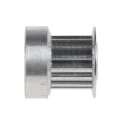 RS PRO Aluminium Timing Belt Pulley, 6 mm Belt Width, 2.5 mm Pitch, 16 Teeth, Flanged, Pilot Bore 4 mm 16T2.5/16.2