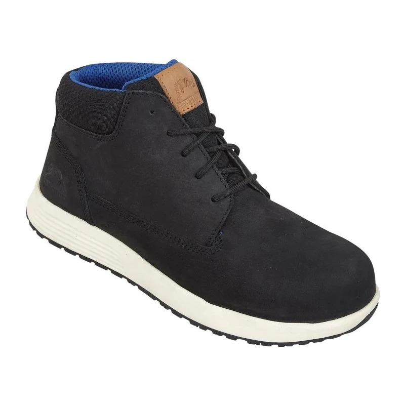 Himalayan Black Non-Metallic Toe Capped Unisex Safety Boots, Nubuck, Composite Midsole, Water Resistant, EU 44, UK 4413BK100