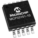 Microchip Analog-to-Digital Converter 14-Bit SAR Single-Ended 500 ksps 10-Pin MCP33151-10-E/MS