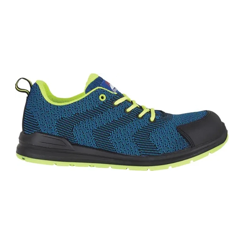 Himalayan Unisex Non-Metallic Safety Trainer, Flyknit Mesh, Composite Toe, UK 4, EU 37, Blue 4340NV040