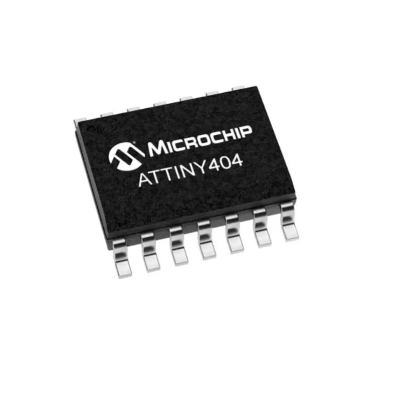 Microchip 8-bit AVR Microcontroller 20MHz 4kB Flash 14-Pin SOIC ATTINY404