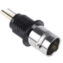 Telegartner BNC Series Coaxial Connector Panel Mount Female BNC, 50 Ω, Straight Body Solder J01001D0043