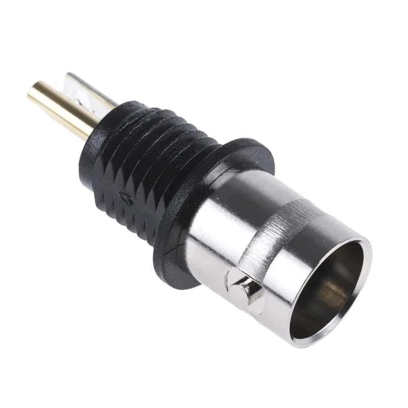 Telegartner BNC Series Coaxial Connector Panel Mount Female BNC, 50 Ω, Straight Body Solder J01001D0043